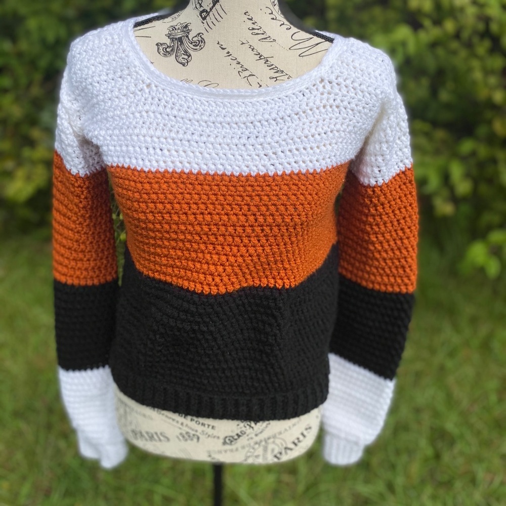 Handmade Fall Sweater - Picture 3 of 6